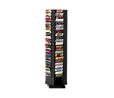 Literature Carousel with 92 Magazine Pockets, 33318