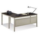 At Work 60"W x 60"D Reversible Compact L-Desk, 13281 At Work 60"W x 60"D Reversible Compact L-Desk, 13281