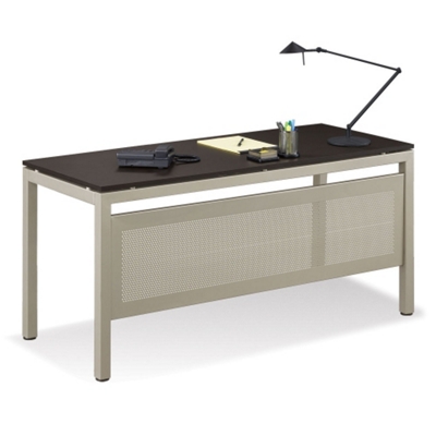 60"W x 24"D Table Desk with Modesty Panel, 41537