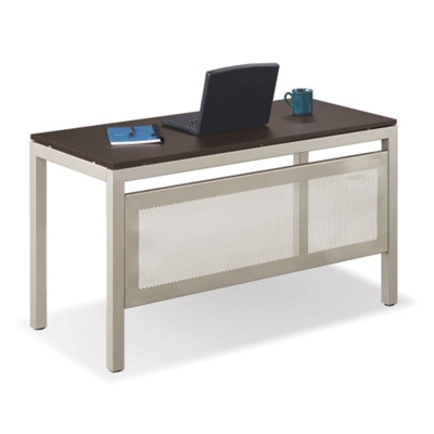 48"W x 24"D Table Desk with Modesty Panel, 41403