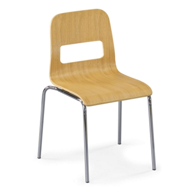 Woodgrain Stack Chair, 51252