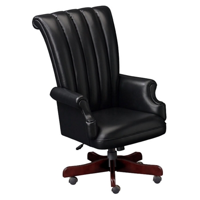 Leather/Vinyl Executive Chair
