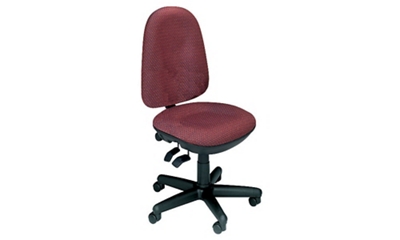 High Back Armless Ergonomic Chair, 56440
