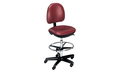 Low Back Ergonomic Stool with Arms, 56443