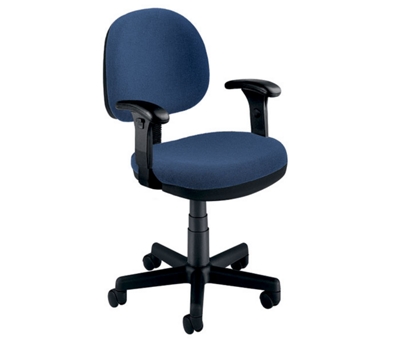 Task Chair for Light use with Adjustable Arms