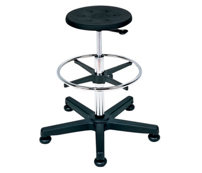 Backless Stool with Glides