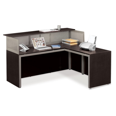 Reception L-Desk with Right Return, CD04975
