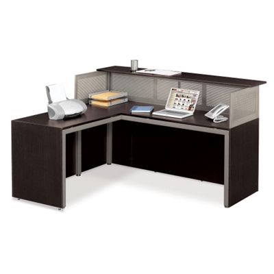 Reception L-Desk with Left Return, CD04977