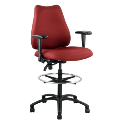 Quasar Big & Tall Stool with Arms, 50699