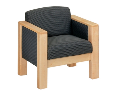 Fabric Reception Chair with Arms, 53436