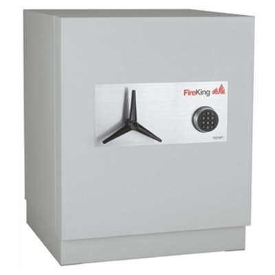 Fireproof Storage Cabinet with 2 Shelves and 2 Drawers