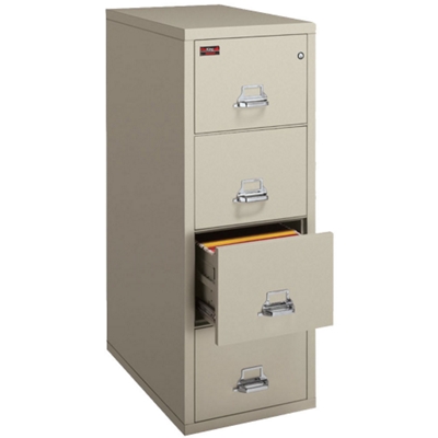 Fireproof Four Drawer Vertical Letter File