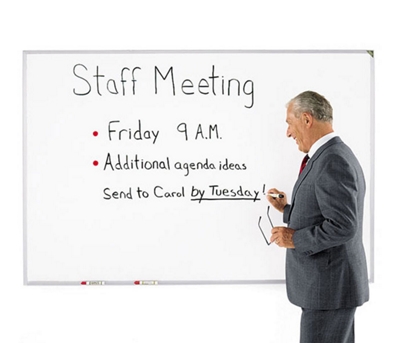 Porcelain Surface Markerboard with Aluminum Frame - 48" x 72"