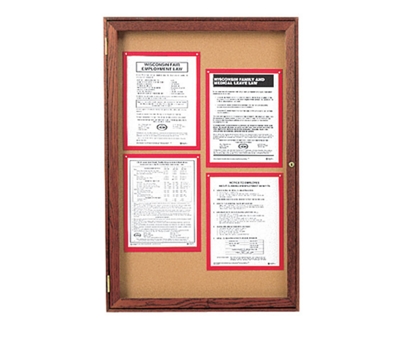 Wood Frame Corkboard - 24" x 36"