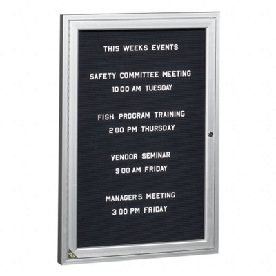 Indoor Directory Board 24"W x 36"H, 80227
