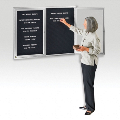 The Letterboard in use.