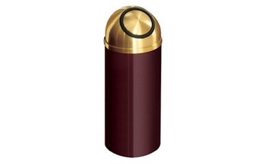 Dome Top Trash Receptacle - 8 gal. Capacity