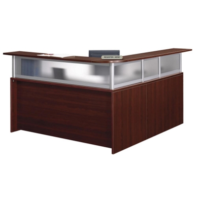Reception L-Desk with Left Return