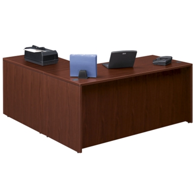 Front view of L-Desk