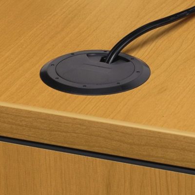 Grommets for efficient wire management