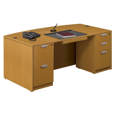 Bow Front Desk