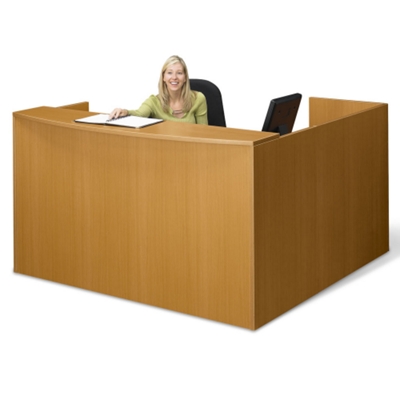 Front view of Reception Desk