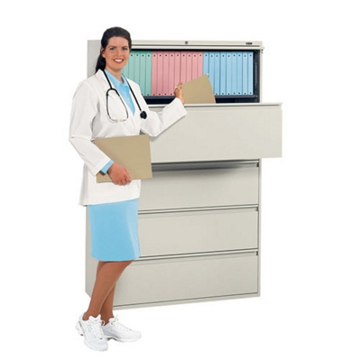 42 Four Drawer Lateral File