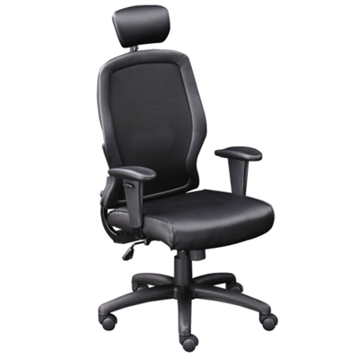 Mesh Back Chair with Arms