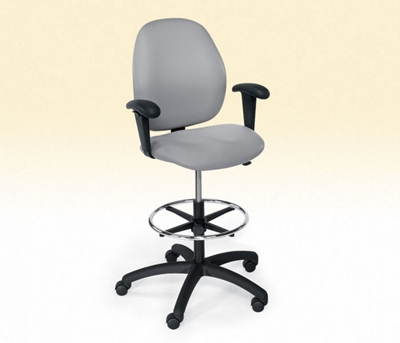 Stool with Arms on Wheels, 56307