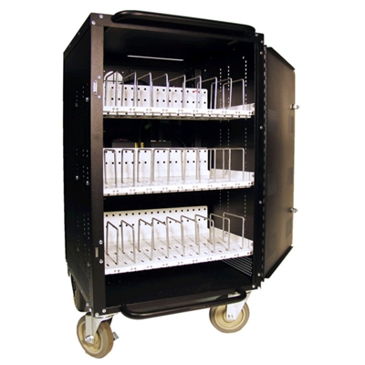 27-Bay Mini Laptop Charging Mobile Storage Cart, 60974