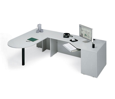 Conference L-Desk with Right Corner