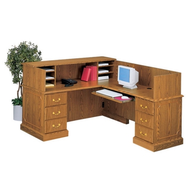 Reception Desk with Right Return