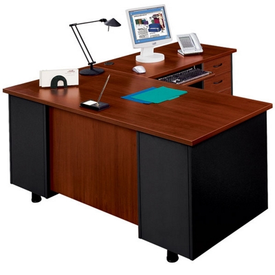 L Desk with Right Return