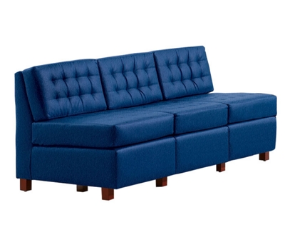 Armless Sofa in Heavy Duty Fabric, 53748