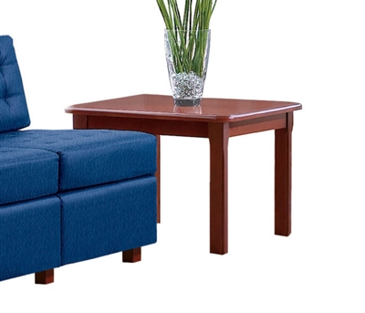 End Table with Wood Veneer Top