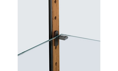 Cushioned shelf clips
