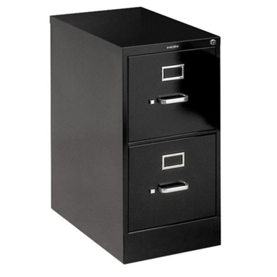 510 Series 25"D Two Drawer Letter File with Lock, 30705