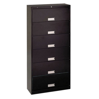 600 Series Six Drawer Legal Lateral File 36"W, 30709