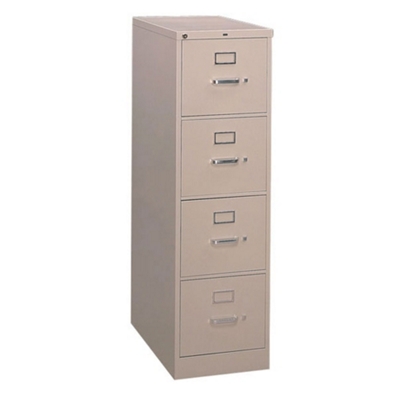 Four Drawer Letter Size Vertical File - 28-1/2D