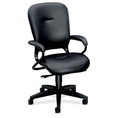Mobius High-Back Leather Chair, 50631