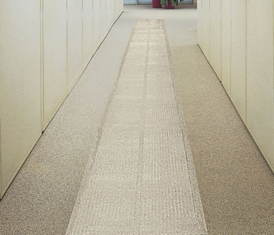 Ribbed Clear Vinyl Runner 3' x 60'