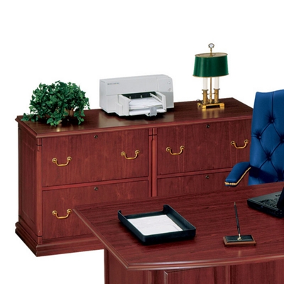 Traditional Four Drawer Lateral File, 10694