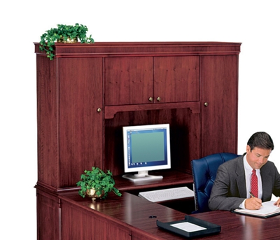 Traditional Storage Hutch with 4 Doors, 10695