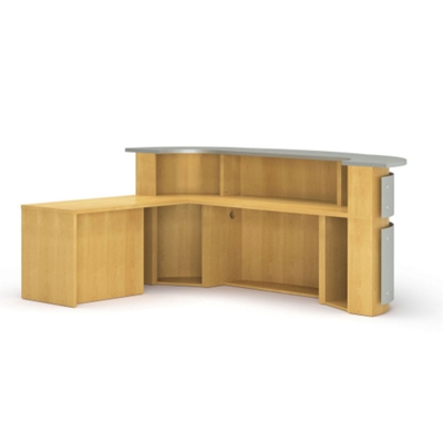 Reverse side of Reception Desk.