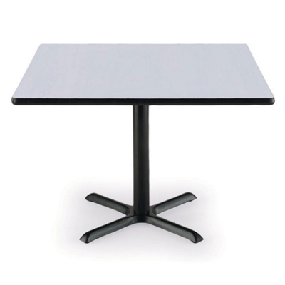 42" Square X-Base Breakroom Table, 41409