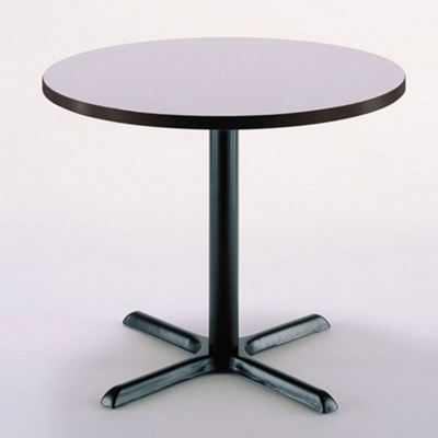 42" Round X-Base Breakroom Table, 41408