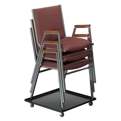 Caddy shown with chairs (holds up to twelve)