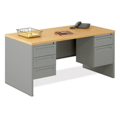 Executive Double Pedestal Desk 5' Wide, 11976