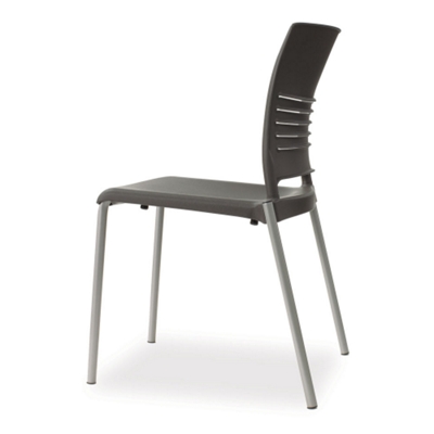 Slim, stylish chair profile.