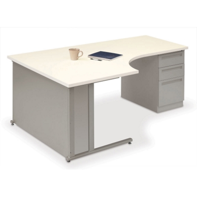 Reverse View of L-Desk.